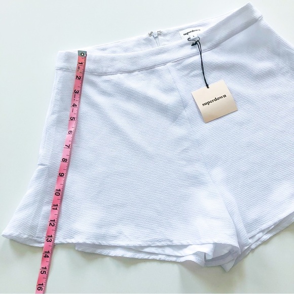 Superdown Cory Flutter White Size Large NWT - Picture 8 of 15